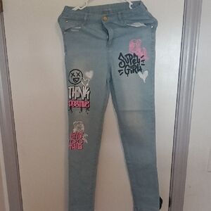 Super Girl Women's Blue Jeans